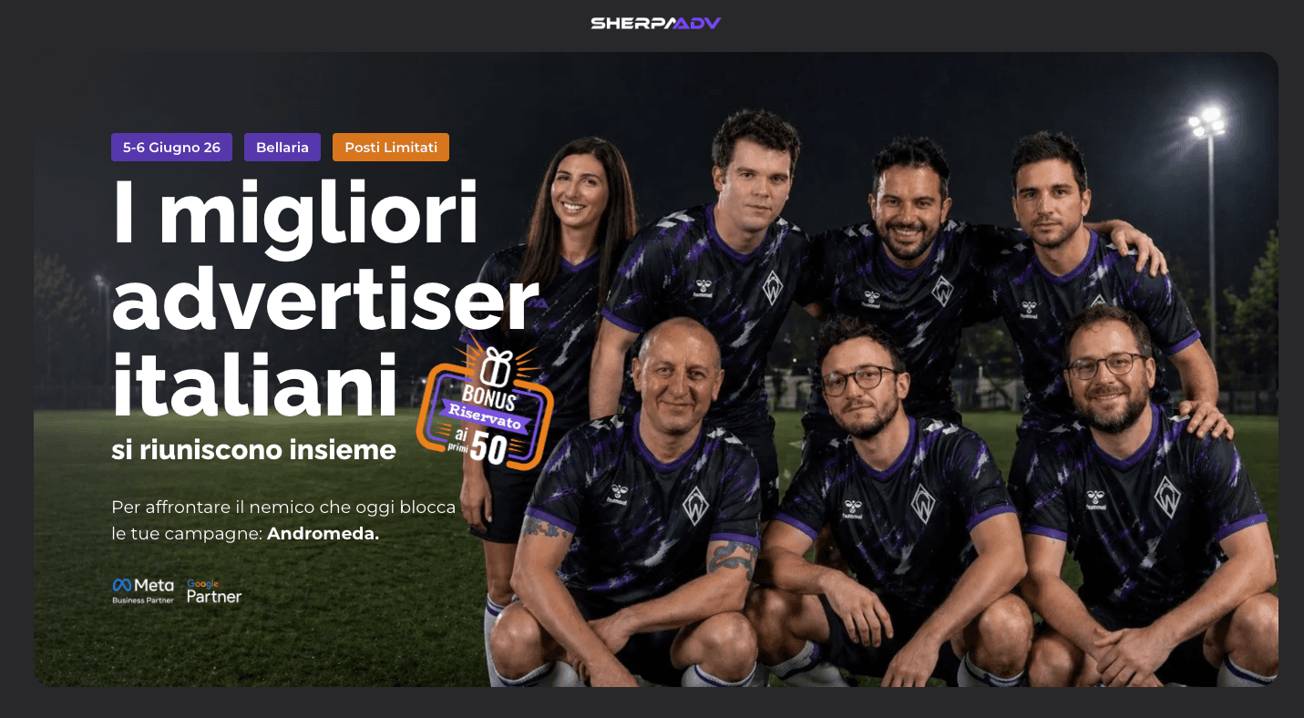 SherpaAdv - I migliori advertiser italiani - 5-6 Giugno Bellaria